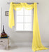 Celine Sheer Window Curtain Scarf 54 x 216 in.